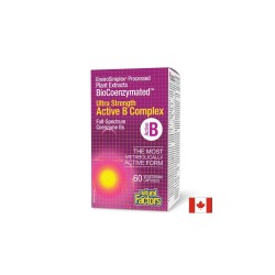 BioCoenzymated™ Актив В-комплекс Ultra Strength, 60 V капсули