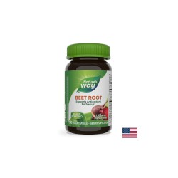 Beet Root - Червено цвекло (корен) – антианемично и кардиопротективно средство, 500 mg, 100 капсули Nature’s Way