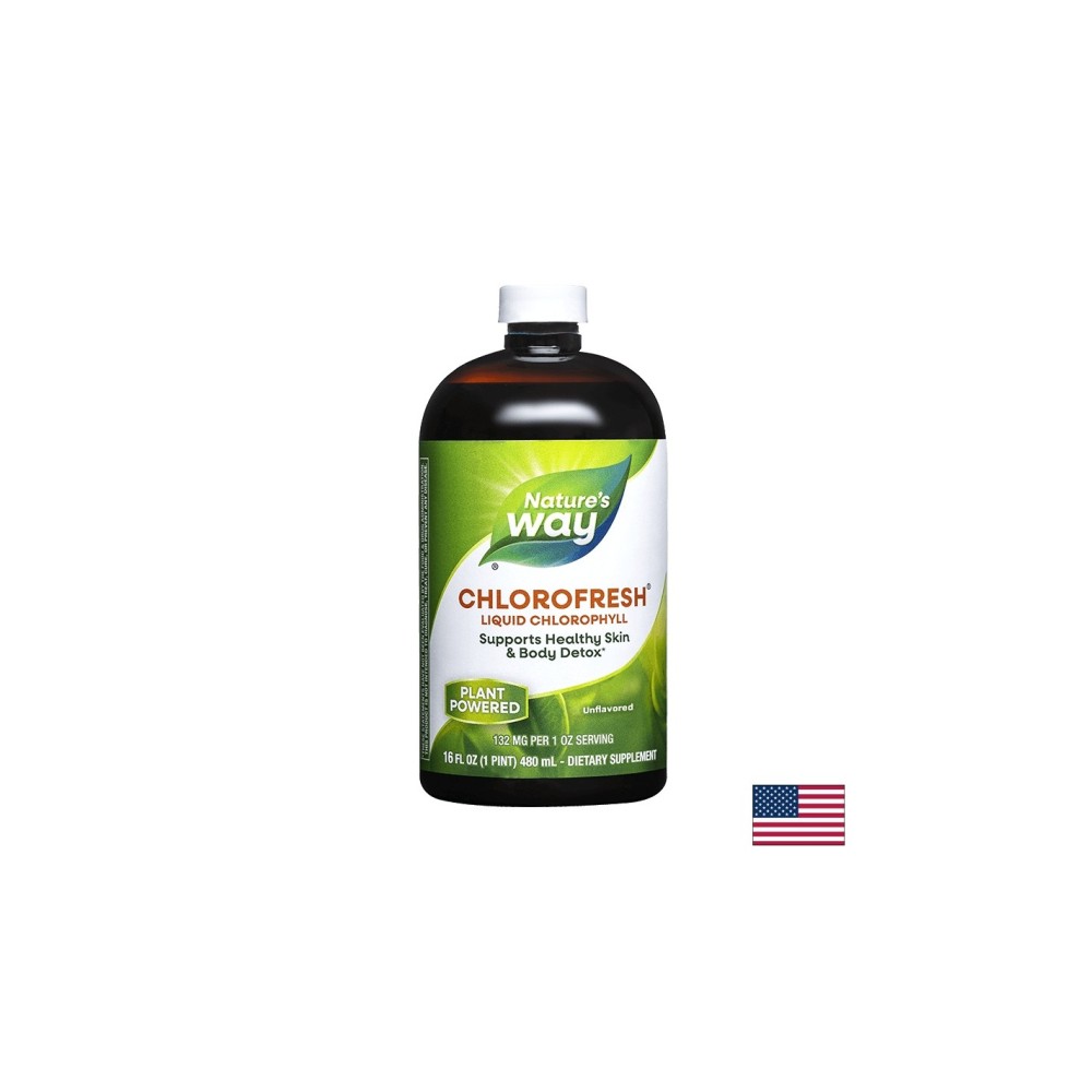 Chlorofresh® Liquid Chlorophyll - Хлорофреш® Течен Хлорофил, 473 ml Nature’s Way Chlorofresh® Liquid Chlorophyll - Хлорофреш® Течен Хлорофил, 473 ml Nature’s Way