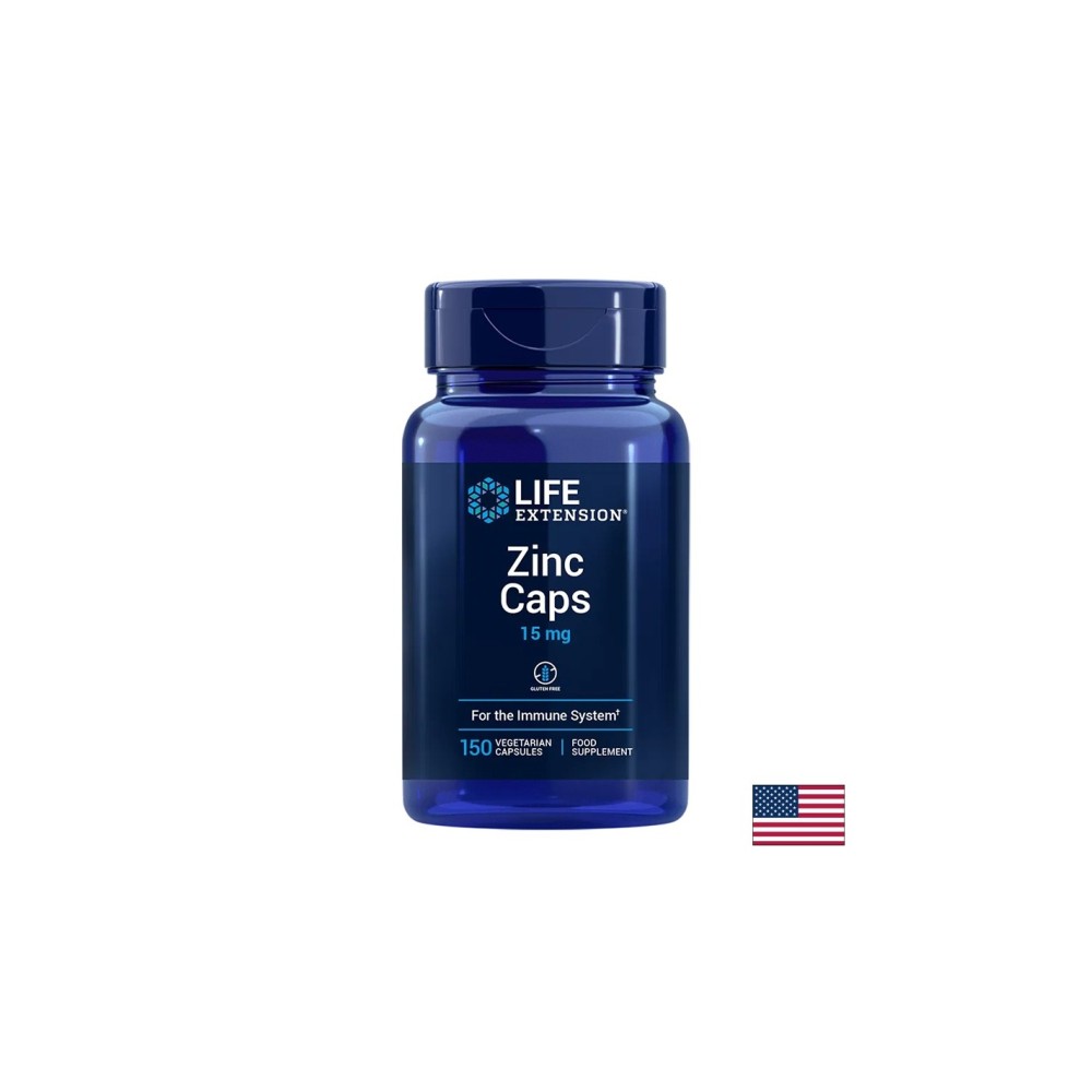 Zinc Caps / Цинк (монометионин) 50 mg x 90 капсули Zinc Caps / Цинк (монометионин) 50 mg x 90 капсули