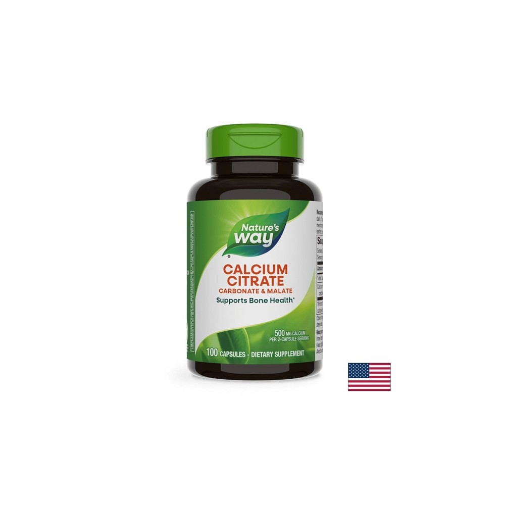 Calcium Citrate/ Калций (цитрат) 250 mg х 100 капсули Nature’s Way