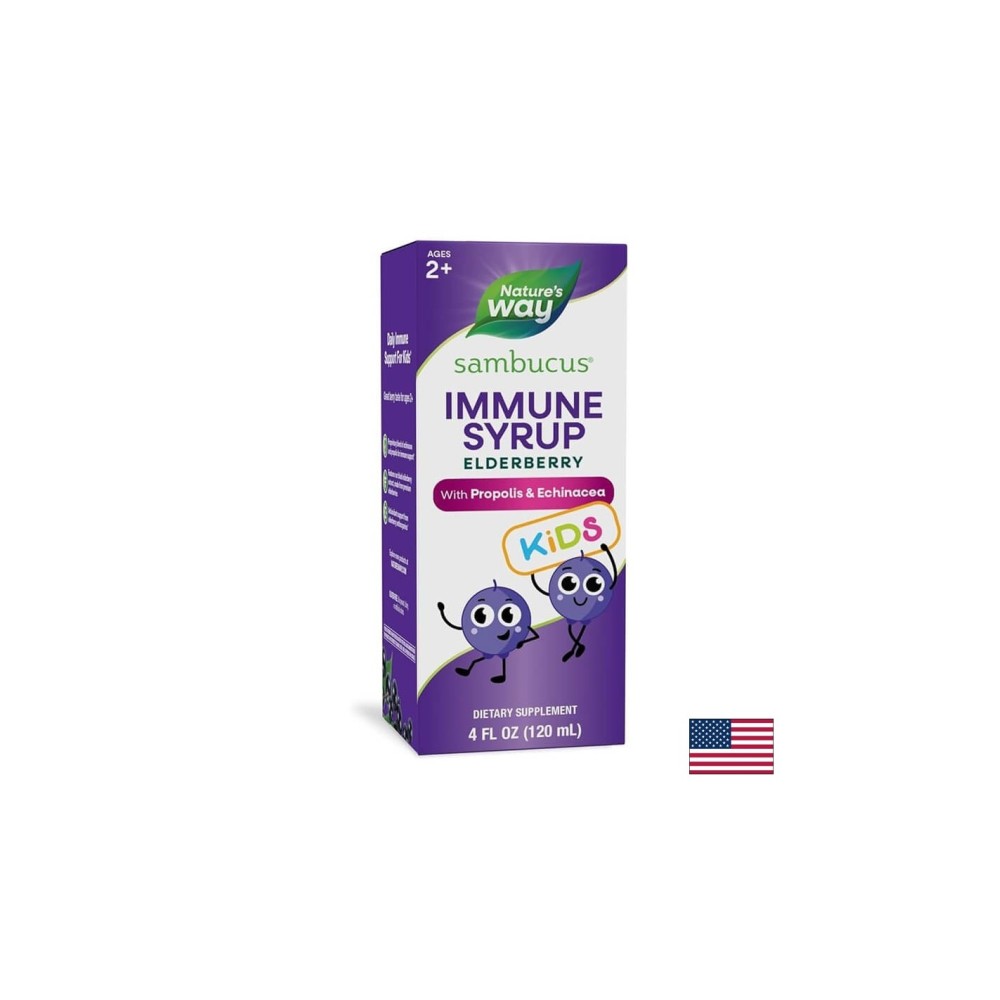 Sambucus Imunne Syrup for Kids/ Самбукус Immune сироп за деца х 120 ml Nature’s Way Sambucus Imunne Syrup for Kids/ Самбукус Immune сироп за деца х 120 ml Nature’s Way