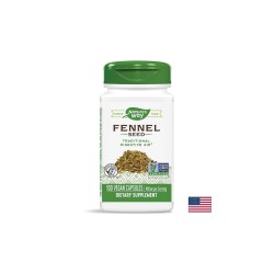 Fennel Seed/ Копър (семена) 480 mg х 100 капсули Nature’s Way
