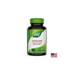 Choline/ Холин 500 mg х 100 таблетки Nature’s Way