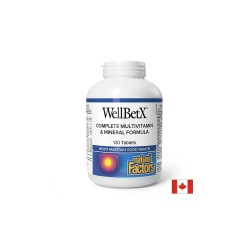 WellBetX® Complete Diabetic/ Мултивитамини за диабетици x 120 таблетки Natural Factors