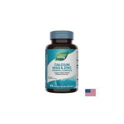 Calcium, Magnesium & Zinc/ Калций с Магнезий и Цинк х 100 капсули Nature’s Way