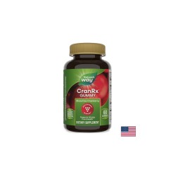 CranRx® Gummies Urinary Health / Грижа за уринарния тракт с Червена боровинка, Д-маноза и витамин С х 60 желирани таблетки Nature’s Way