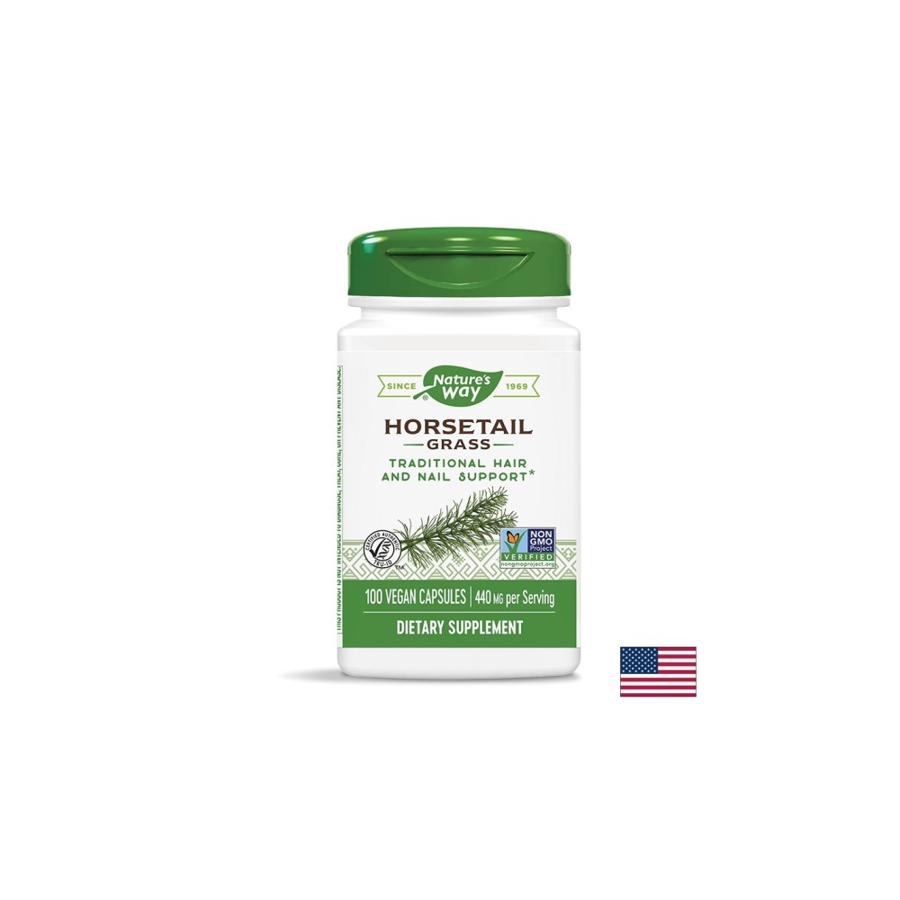 Horsetail Grass/ Полски хвощ (трева) 440 mg x 100 капсули Nature’s Way