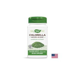 Chlorella Micro-Algae/ Хлорела (микро-водорасли) 410 mg х 100 капсули Nature’s Way