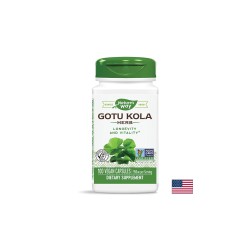 Студени крайници, кръвообращение - Готу Кола, 475 mg, 100 капсули Nature’s Way
