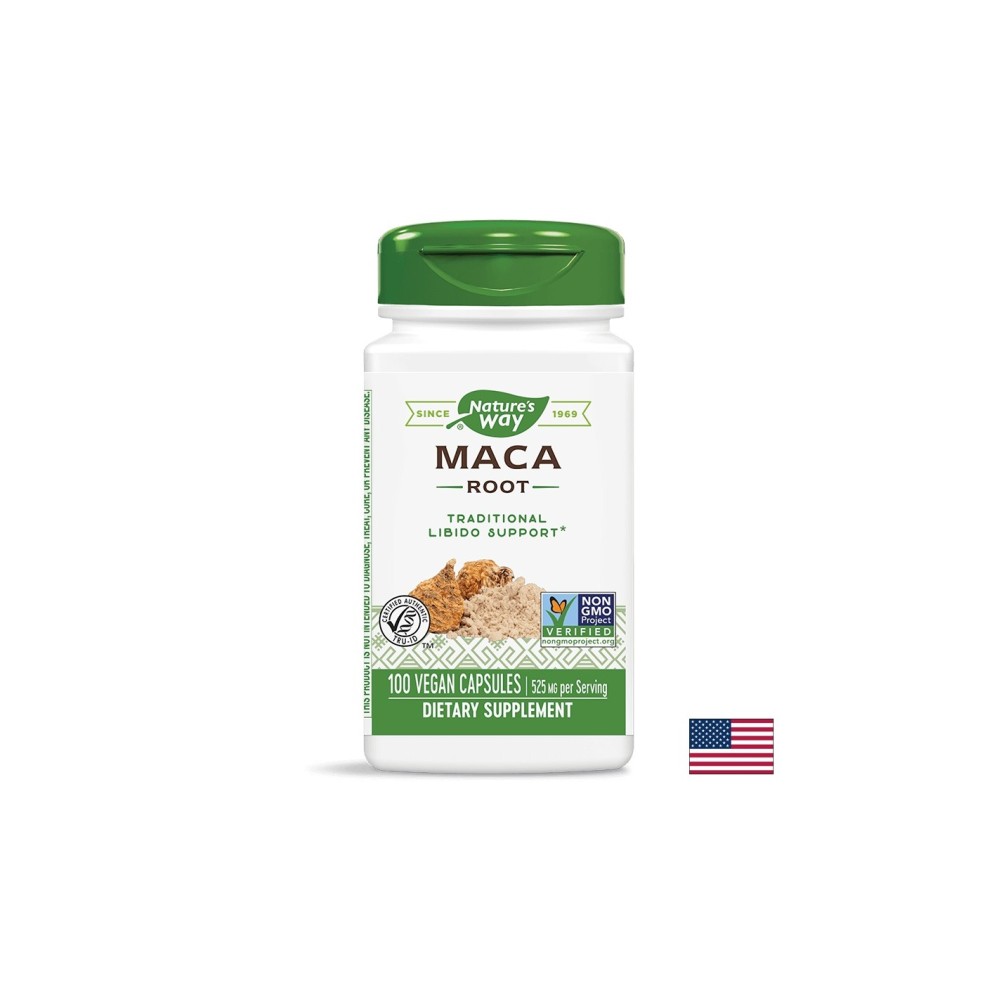 Maca Root/ Мака (корен) 525 mg x 100 капсули Nature’s Way Maca Root/ Мака (корен) 525 mg x 100 капсули Nature’s Way