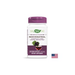 Resveratrol - Ресвератрол, 60 капсули  Nature’s Way