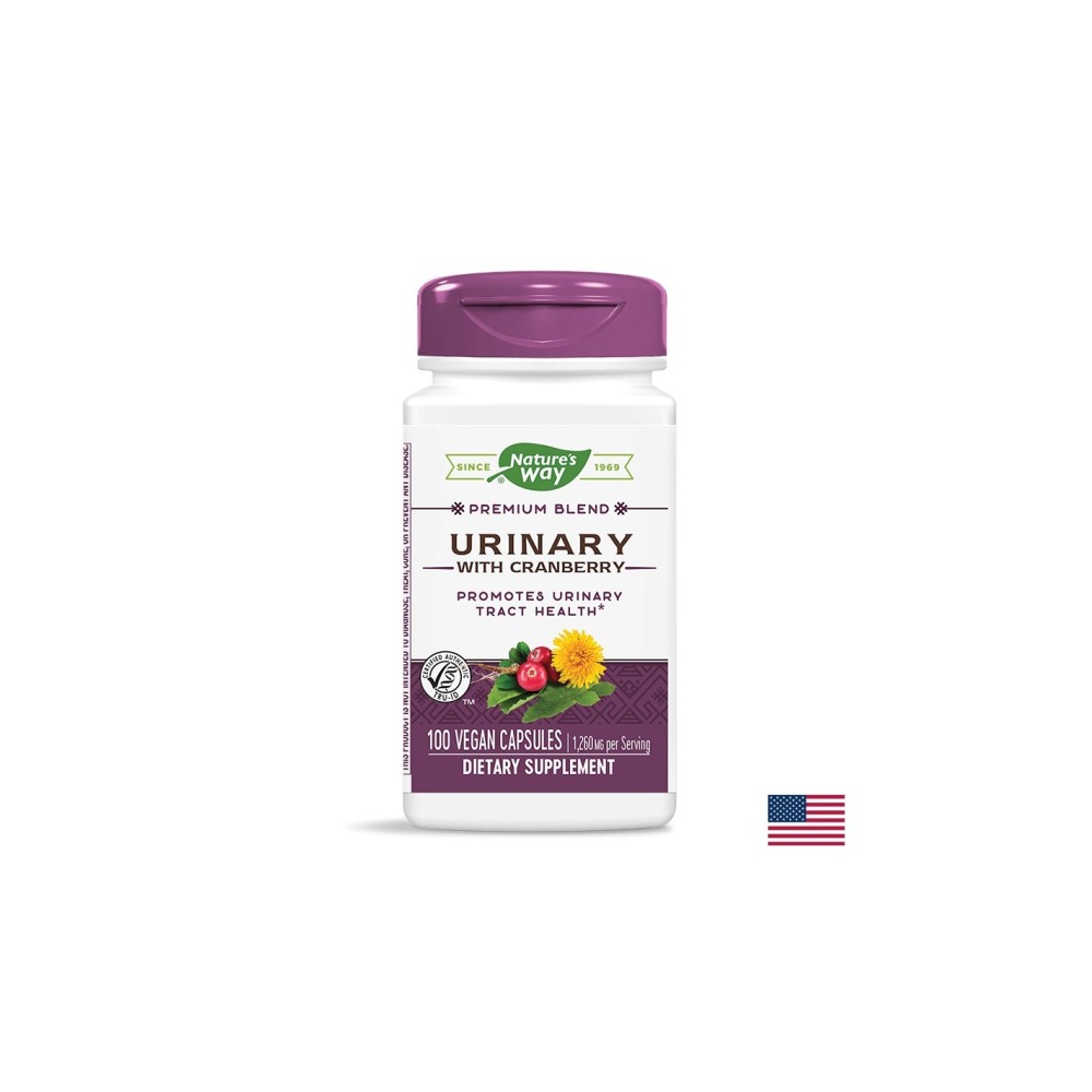 Urinary with Cranberry/ Уринари с Червена боровинка х 100 капсули Nature’s Way Urinary with Cranberry/ Уринари с Червена боровинка х 100 капсули Nature’s Way