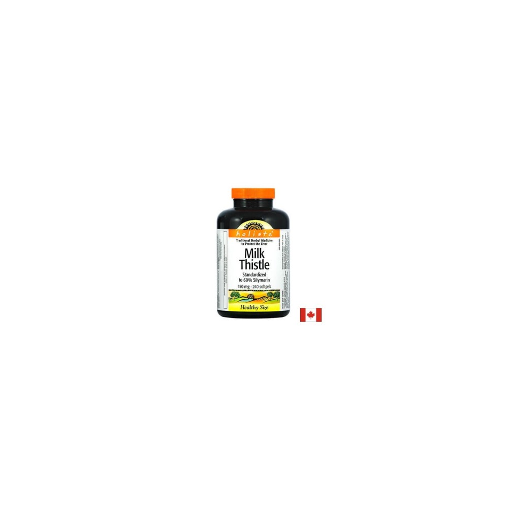 Milk Thistle / Бял трън Holista®150 mg, 240 софтгел капсули Natural Factors