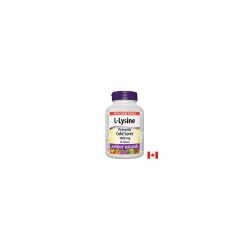 L-Lysine/ Л-Лизин 1000 mg х 60 таблетки Webber Naturals