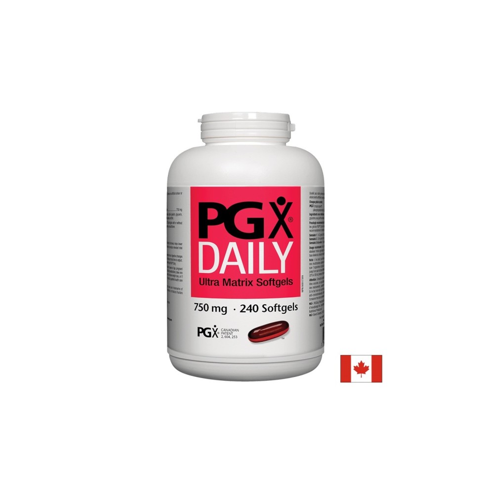 PGX® Daily Ultra Matrix / За отслабване/ 750 mg x 240 софтгел капсули Natural Factors PGX® Daily Ultra Matrix / За отслабване/ 750 mg x 240 софтгел капсули Natural Factors