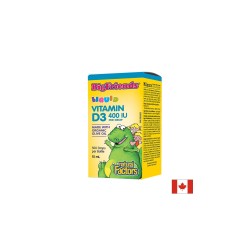 Vitamin D3 Big Friends®/ Витамин D3 за деца 400 IU x 15 ml/ 500 дози Natural Factors
