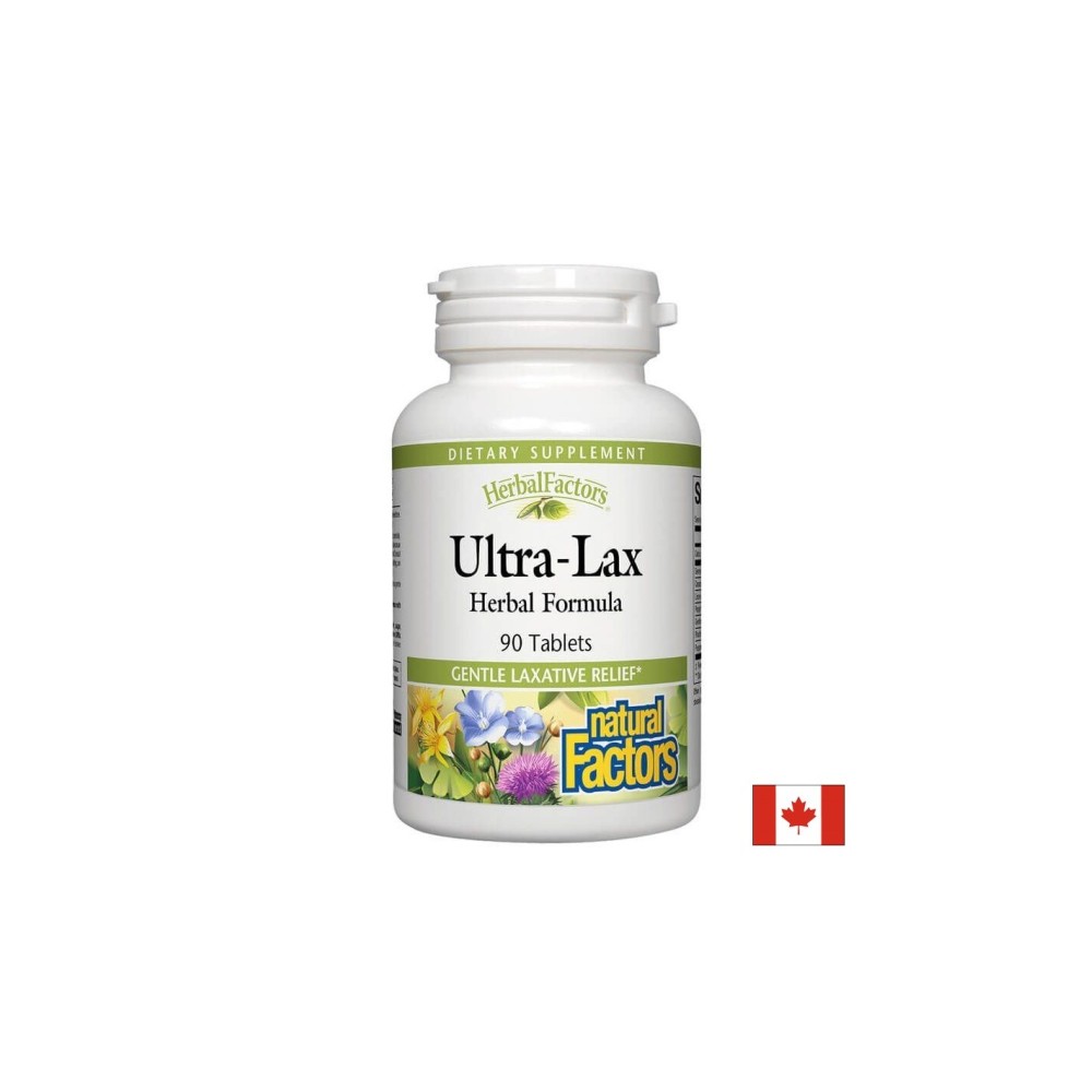 Ultra-Lax/ Ултра-Лакс x 90 таблетки Natural Factors Ultra-Lax/ Ултра-Лакс x 90 таблетки Natural Factors