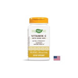 Vitamin C with Rose Hips/ Витамин С 1000 mg & Шипка x 100 капсули Nature’s Way