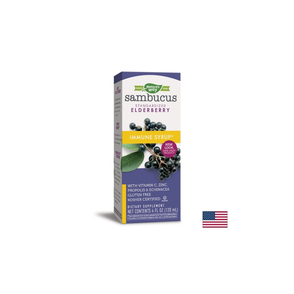 Sambucus Immune Syrup/ Самбукус Immune сироп х 120 ml Nature’s Way Sambucus Immune Syrup/ Самбукус Immune сироп х 120 ml Nature’s Way