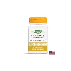 DMG-B15 Complex™/ ДМГ- Витамин В15 Комплекс™ х 60 капсули Nature’s Way