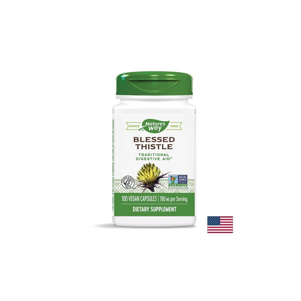 Blessed Thistle/ Благословен трън 390 mg х 100 капсули Nature’s Way Blessed Thistle/ Благословен трън 390 mg х 100 капсули Nature’s Way