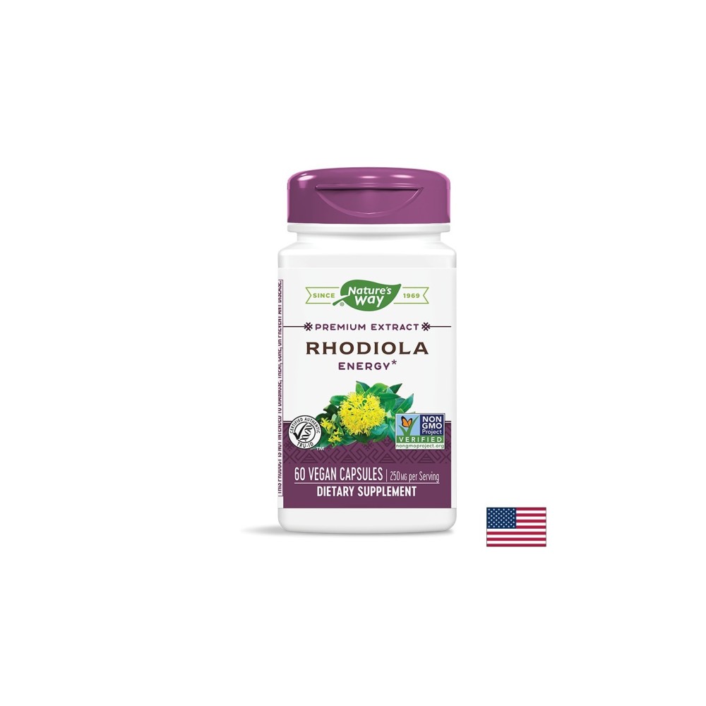 Антистрес и добро настроение - Златен корен - премиум екстракт 250 mg, 60 капсули Антистрес и добро настроение - Златен корен - премиум екстракт 250 mg, 60 капсули