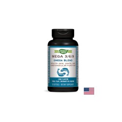 Mega 3/6/9 Omega Blend/ Омега 3/6/9, 90 софтгел капсули Nature’s Way