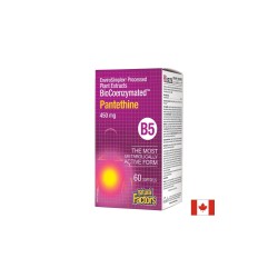 Pantethine BioCoenzymated™/ Пантетин/ Витамин В5 450 mg, 60 софтгел капсули Natural Factors
