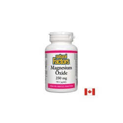 Magnesium Oxide/ Магнезий (оксид) 250 mg х 90 каплети Natural Factors