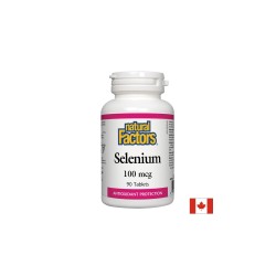Selenium/ Селен 100 mcg x 90 таблетки Natural Factors