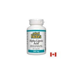 Alpha-Lipoic Acid/ Алфа-липоева киселина 200 mg x 60 капсули Natural Factors