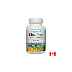 Ultra Prim® Evening Primrose Oil 50 mg GLA/ Вечерна иглика масло 500 mg х 180 софтгел капсули Natural Factors