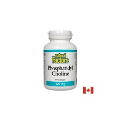 Phosphatidyl Choline/ Фосфатидил Холин 420 mg х 90 софтгел капсули Natural Factors