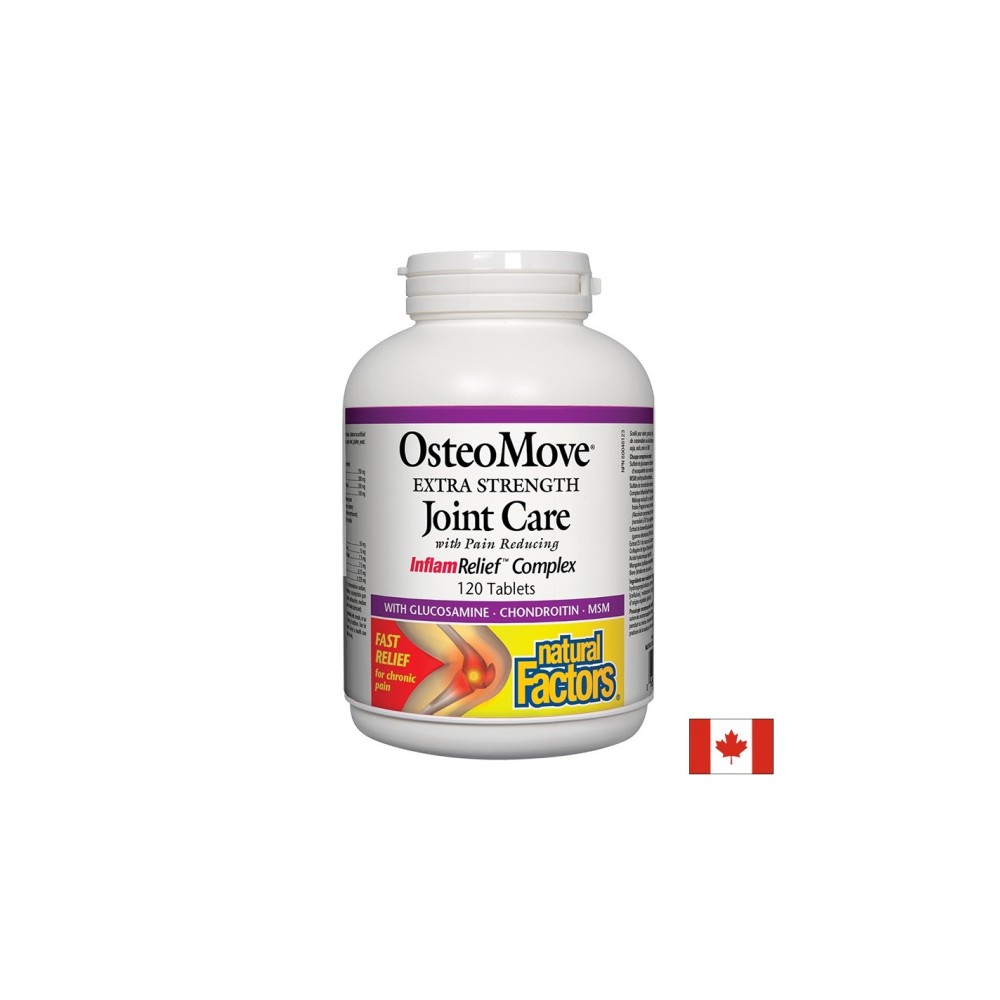 OsteoMove® Joint Care/ ОстеоМуув® Грижа за ставите х 120 таблетки Natural Factors