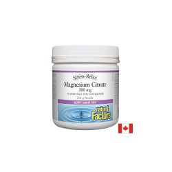 Stress-Relax® Magnesium Citrate/ Магнезий (цитрат) 250 g пудра x 75 дози Natural Factors