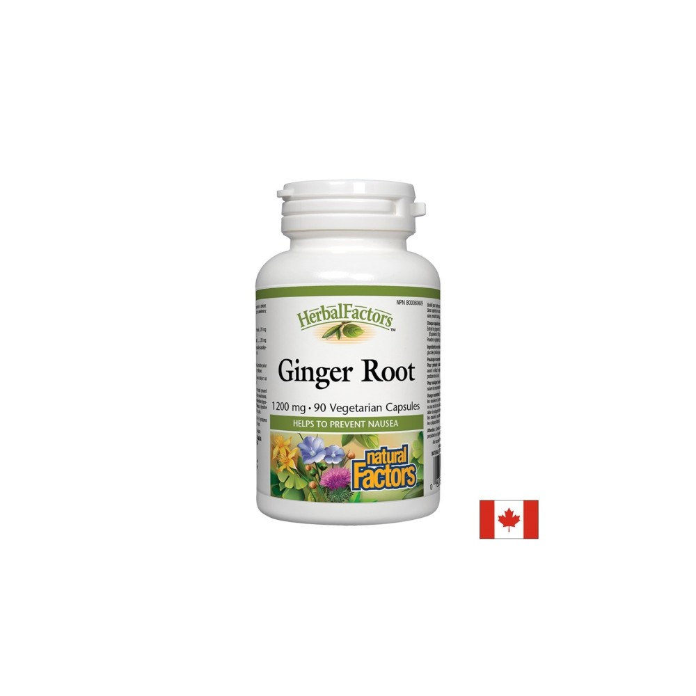 Ginger Root/ Джинджифил (корен) 450 mg х 90 капсули Natural Factors Ginger Root/ Джинджифил (корен) 450 mg х 90 капсули Natural Factors
