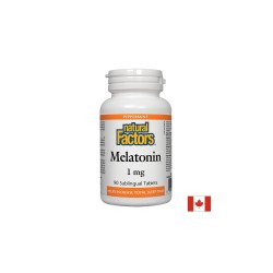 Melatonin/ Мелатонин 1 mg x 90 сублингвални таблетки Natural Factors