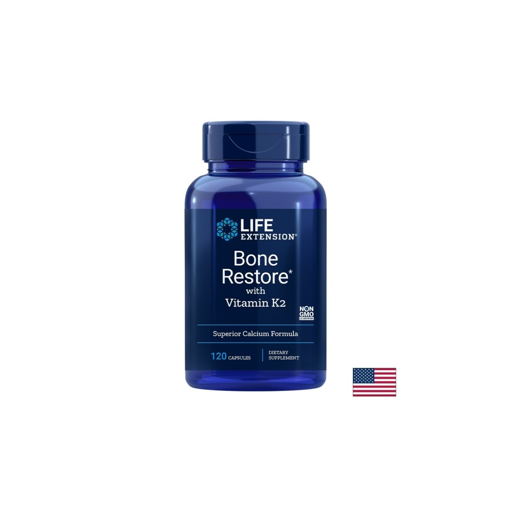 Bone Restore with Vitamin K2/ За здрави кости х 120 капсули Bone Restore with Vitamin K2/ За здрави кости х 120 капсули