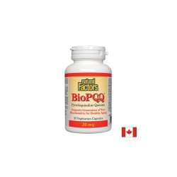 BioPQQ®/ Пиролоквинолин квинон 20 mg х 30 капсули Natural Factors