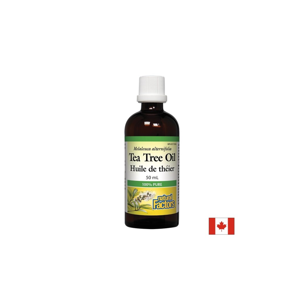 Tea Tree Oil/ Чаено дърво (масло) x 50 ml / 50 дози Natural Factors Tea Tree Oil/ Чаено дърво (масло) x 50 ml / 50 дози Natural Factors