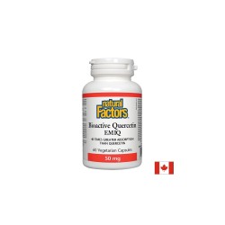Bioactive Quercetin EMIQ / Биоактивен Kверцетин 50 mg x 60 капсули Natural Factors
