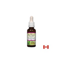 Риган масло, органик - Oil of Oregano Organic 30 mg, 187 дози, 30 ml Natural Factors