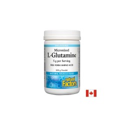 L-Glutamine Micronized/ Л-Глутамин (микронизиран) х 300 g / 60 дози Natural Factors