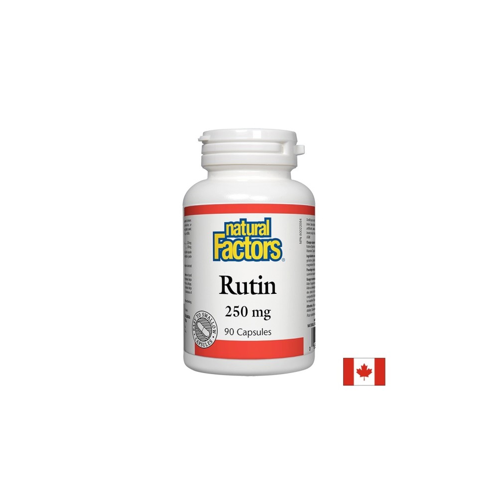 Rutin/ Рутин 250 mg х 90 капсули Natural Factors Rutin/ Рутин 250 mg х 90 капсули Natural Factors