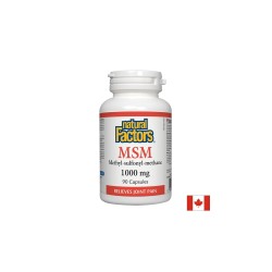 MSM/ МСМ - Метил-Сулфонил-Метан 1000 mg х 90 капсули Natural Factors