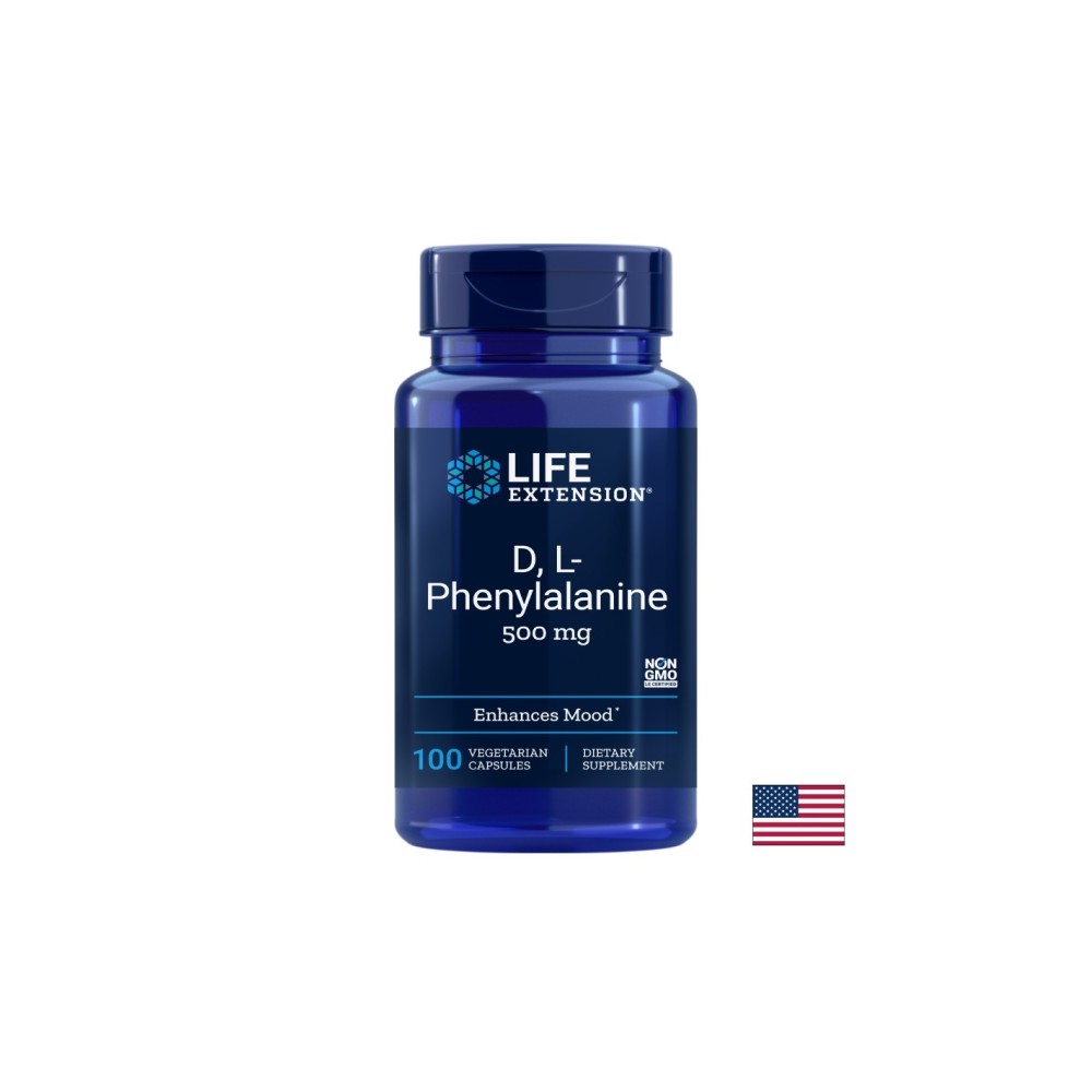 D,L-Phenylalanine/ В подкрепа на мозъчната функция 500 mg х 100 капсули