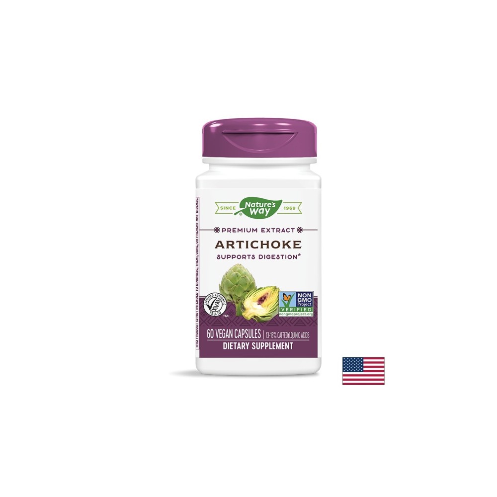 Черен дроб и жлъчен мехур - Артишок, 450 mg, 60 капсули Nature’s Way Черен дроб и жлъчен мехур - Артишок, 450 mg, 60 капсули Nature’s Way