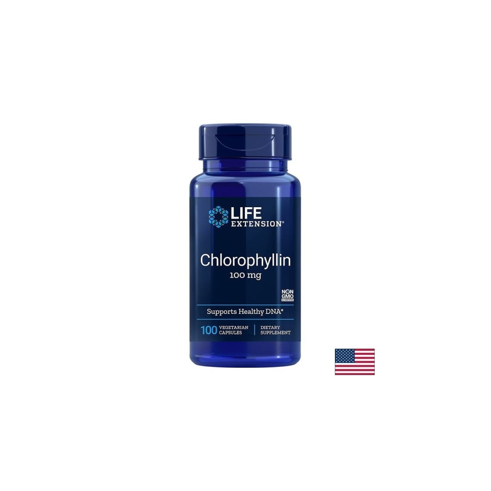 Chlorophyllin/ Хлорофилин 100 mg х 100 капсули Chlorophyllin/ Хлорофилин 100 mg х 100 капсули