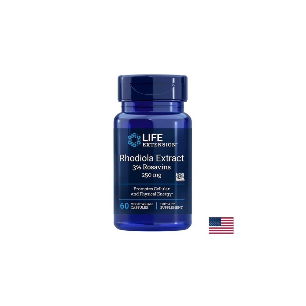 Rhodiola Extract / Златен корен 250 mg х 60 капсули Rhodiola Extract / Златен корен 250 mg х 60 капсули